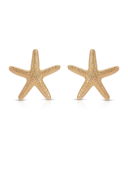 Statement Starfish Stud Earrings