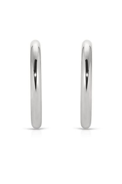 Large Thick Classic Hoops