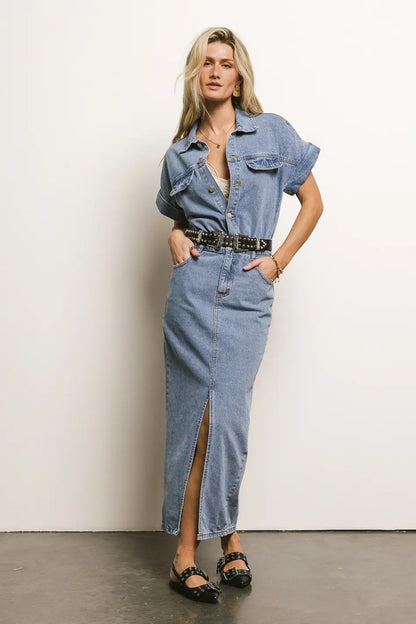 Jordyn Denim Dress FINAL SALE