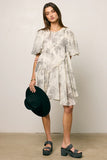 Kellie Abstract Babydoll Dress FINAL SALE