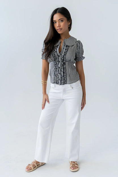 Charlie Button Up in Black