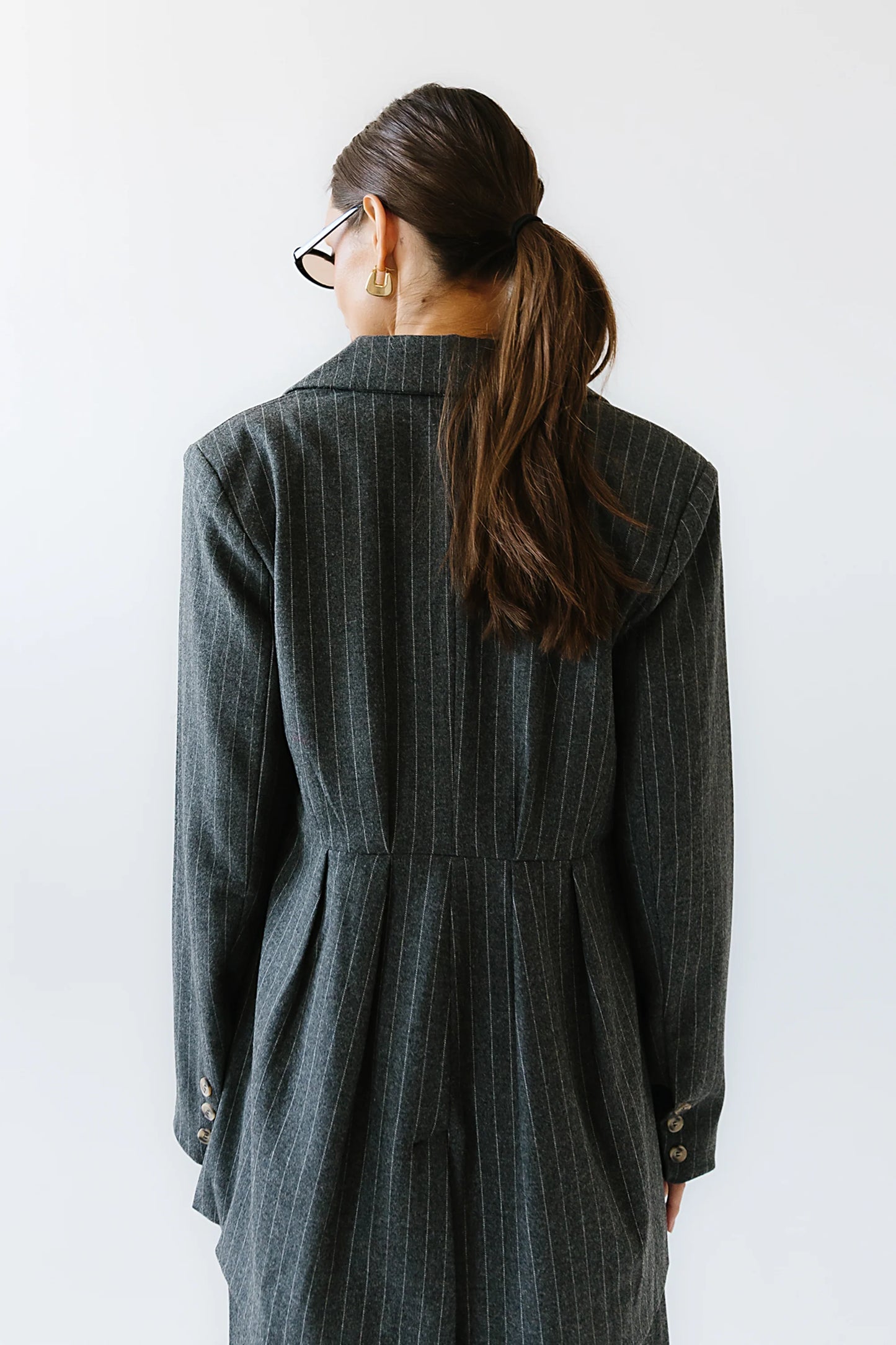 Joey Pinstripe Blazer