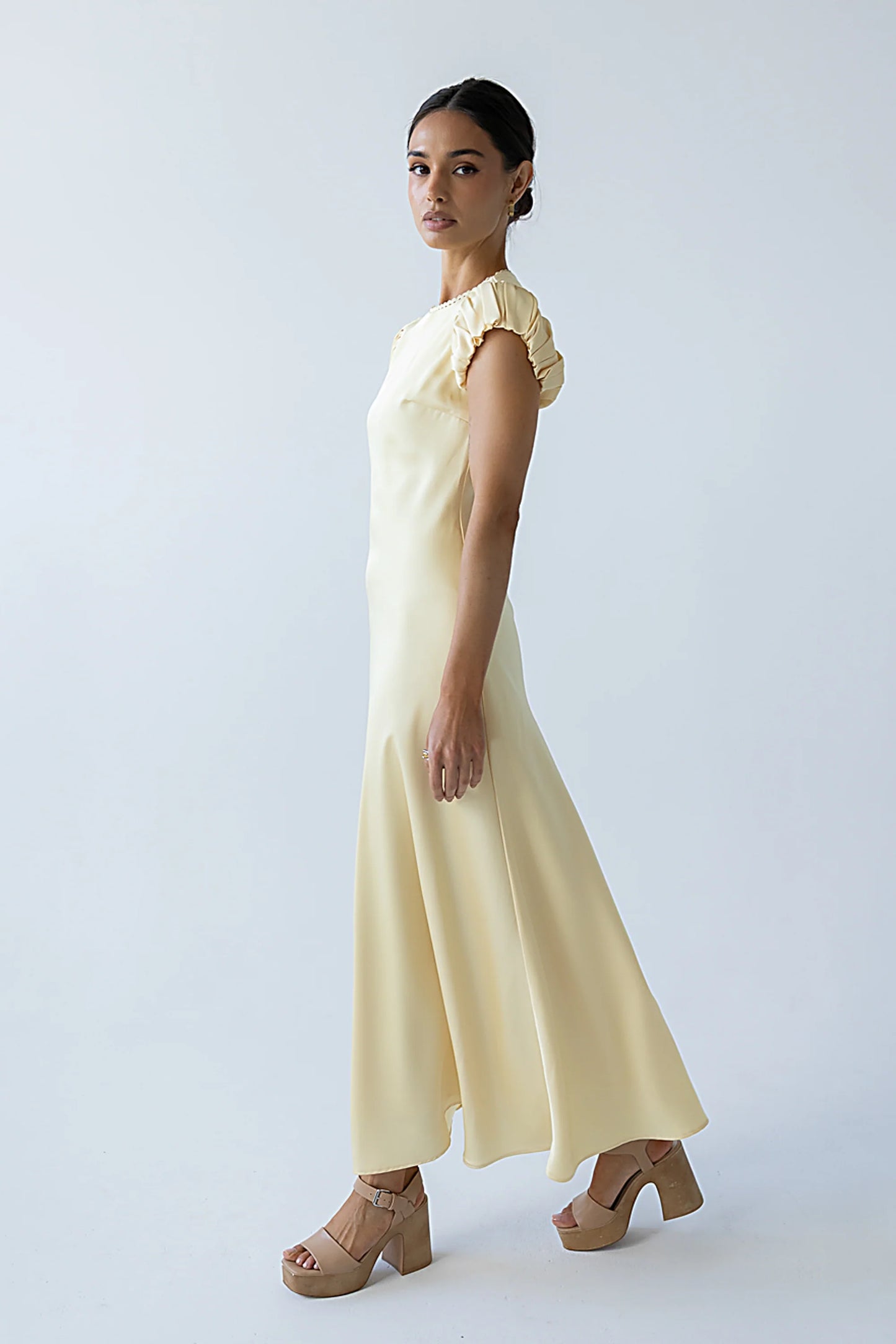 Ellianna Maxi Dress in Yellow