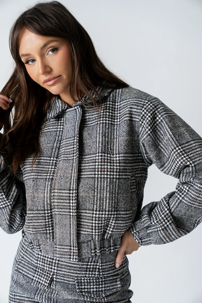 Finley Tweed Jacket in Black
