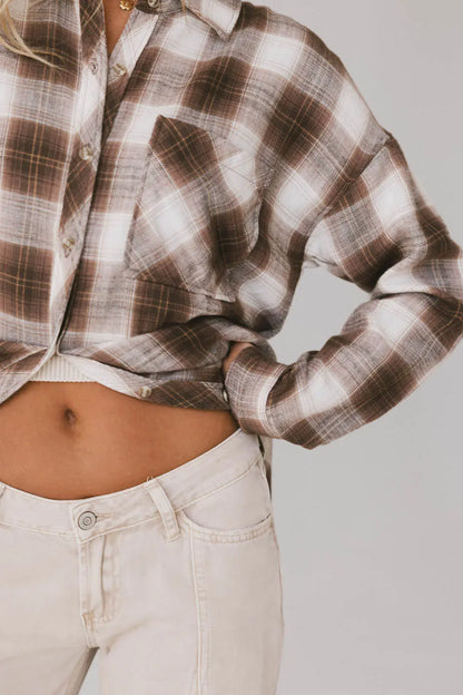 Tyson Plaid Flannel Button Up FINAL SALE
