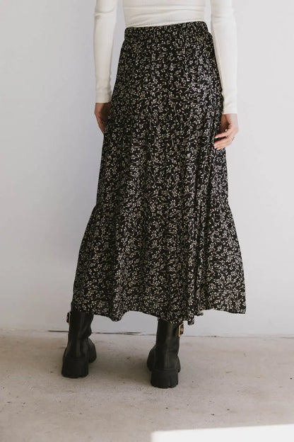 Allistair Foliate Maxi Skirt FINAL SALE