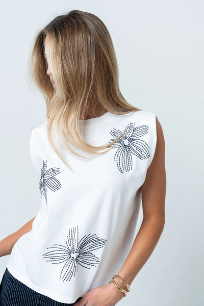 Bree Embroidered Top