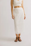 Millie Embroidered Midi Skirt FINAL SALE