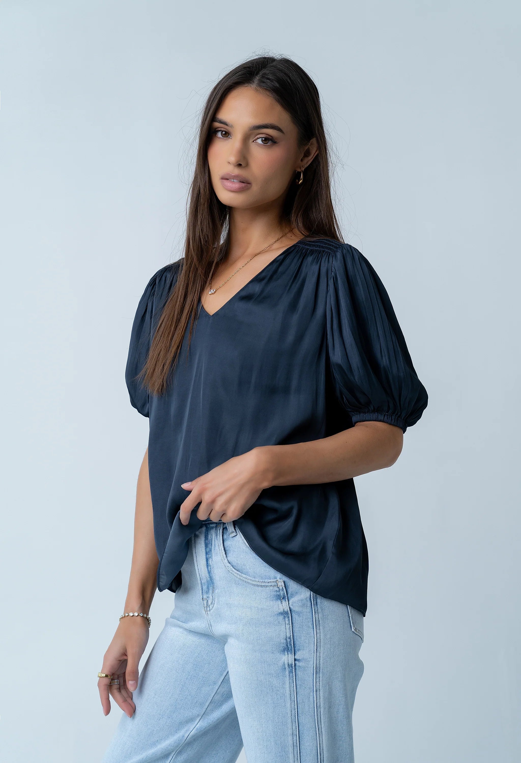 Regina Smocked Blouse