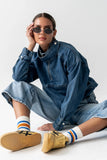 Regina Denim Jacket in Medium Wash