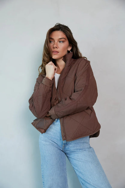 Celine Quilted Puffer Jacket