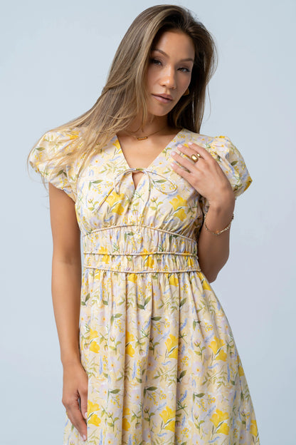 Zoey Floral Maxi Dress