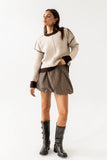 Junie Contrast Sweater FINAL SALE