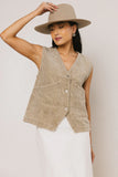 Devon Corduroy Vest FINAL SALE