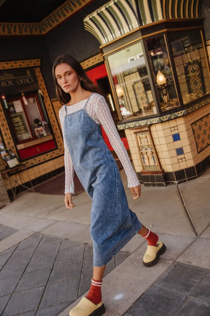 Marisol Denim Midi Dress FINAL SALE