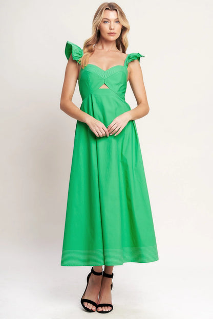 BEAUTIFULLY UNEXPECTED MIDI DRESS FINAL SALE