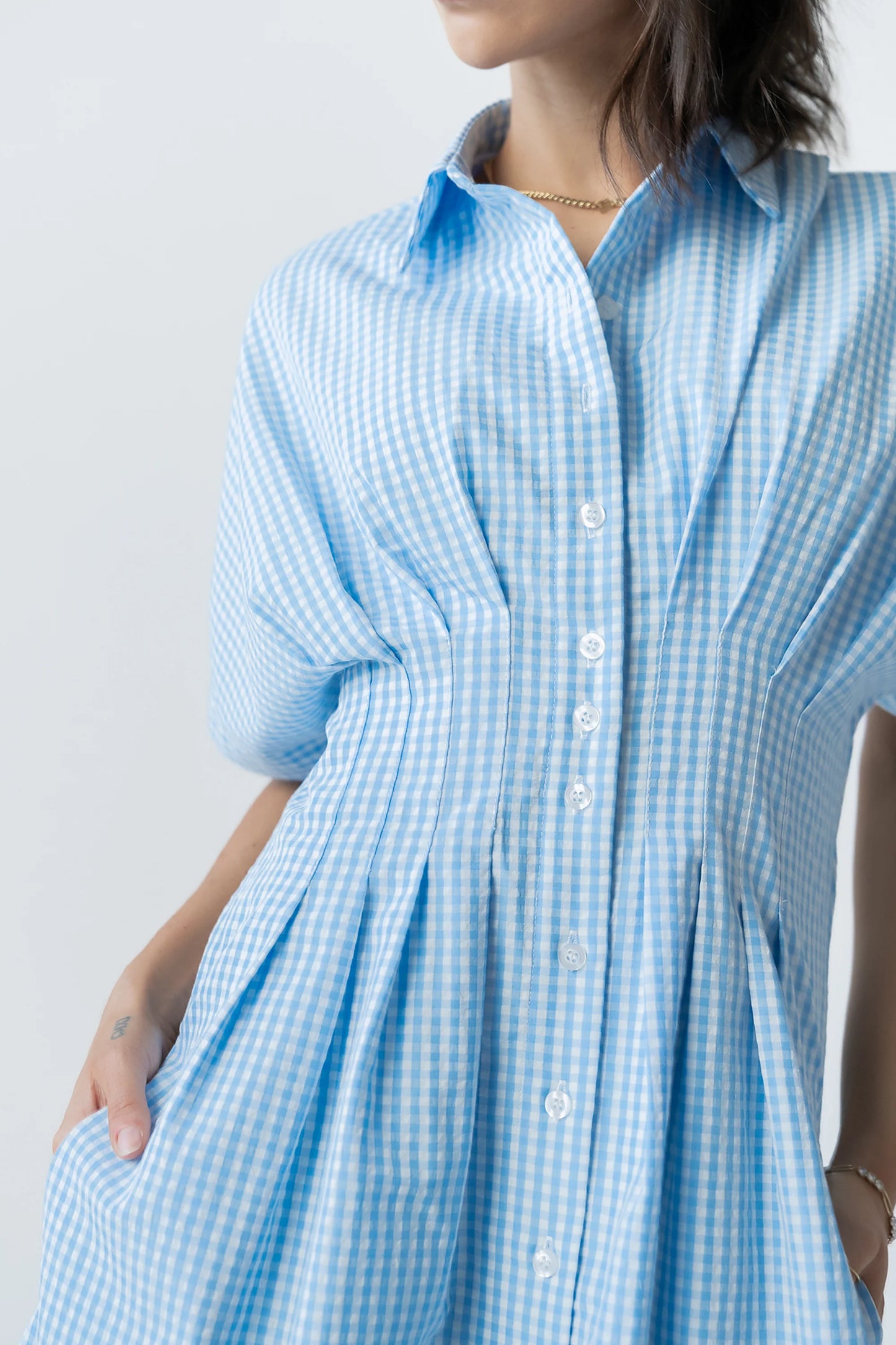 Collins Maxi Dress in Blue