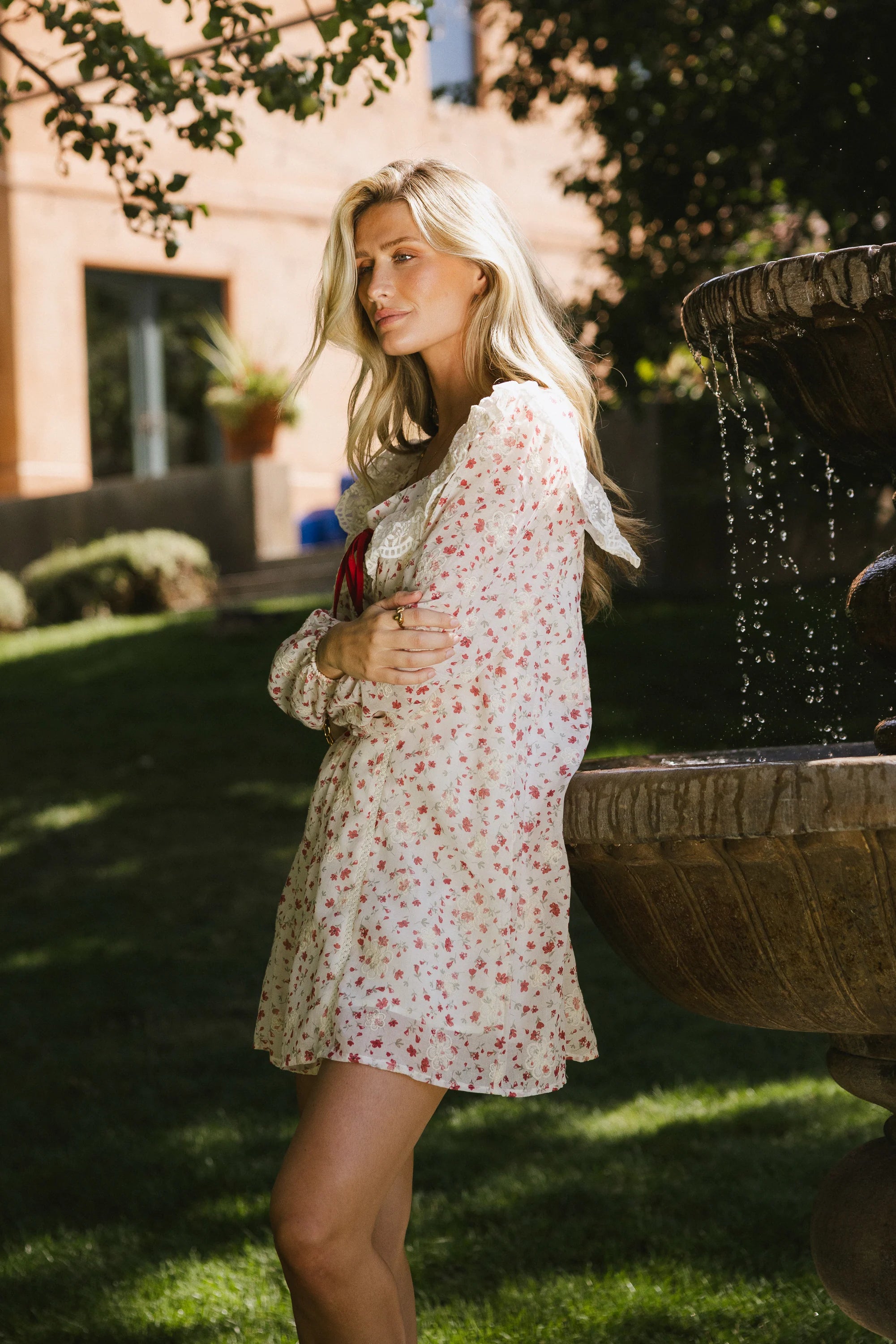 Macy Floral Babydoll Dress FINAL SALE