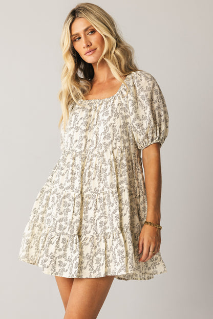 Dakota Floral Mini Dress FINAL SALE