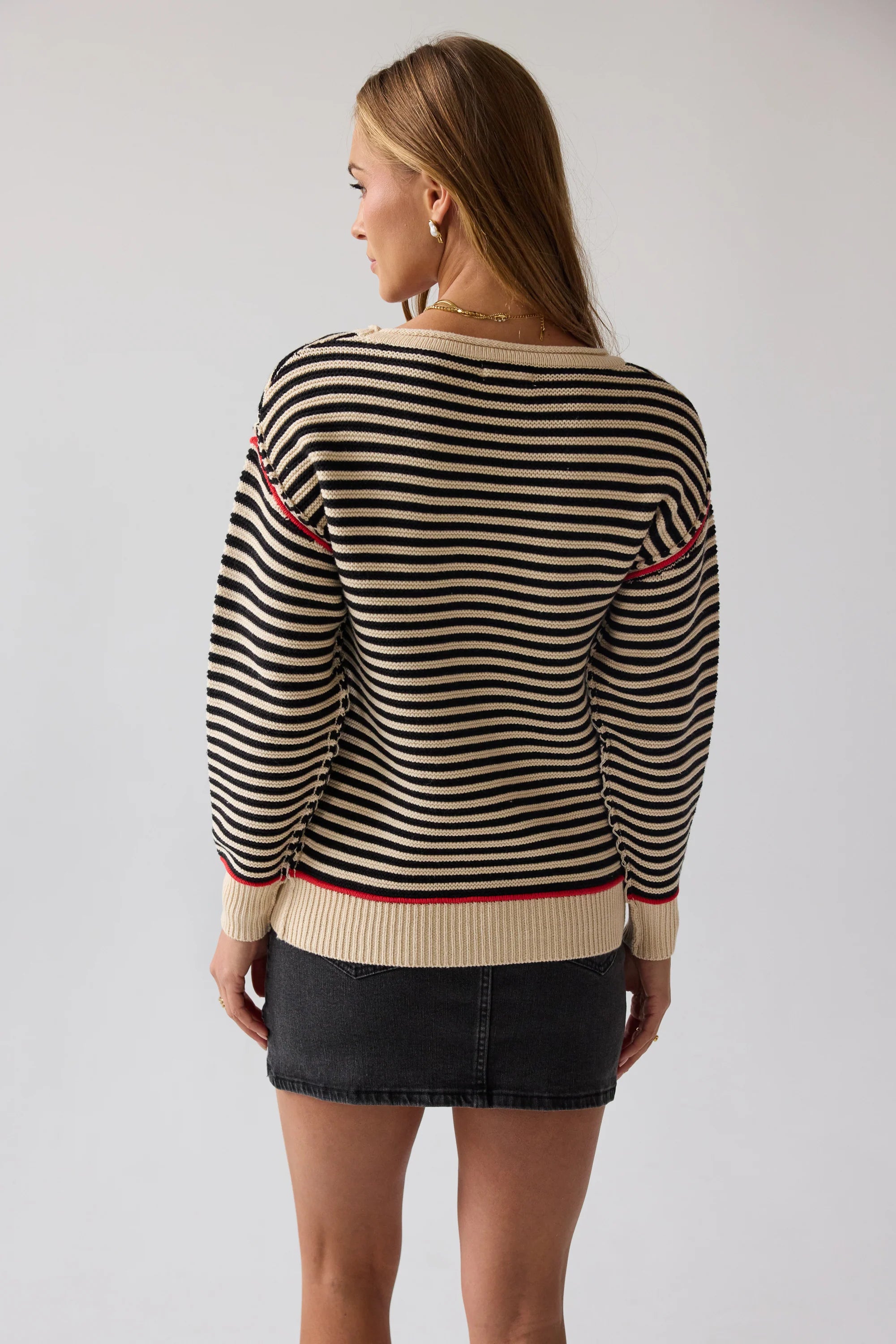 Bethany Striped Sweater FINAL SALE