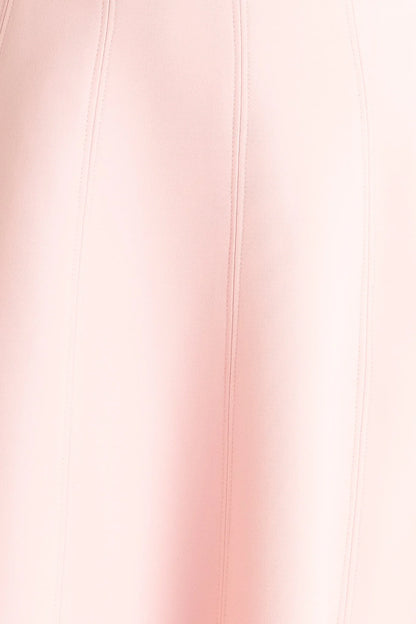 WEEKEND DATE PINK STRAPLESS MIDI DRESS