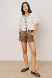 Kara Embroidered Blouse in Off White FINAL SALE