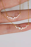 Smile Diamond Pendant Necklace