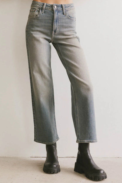 Reva Straight Leg Jeans in Medium Wash FINAL SALE