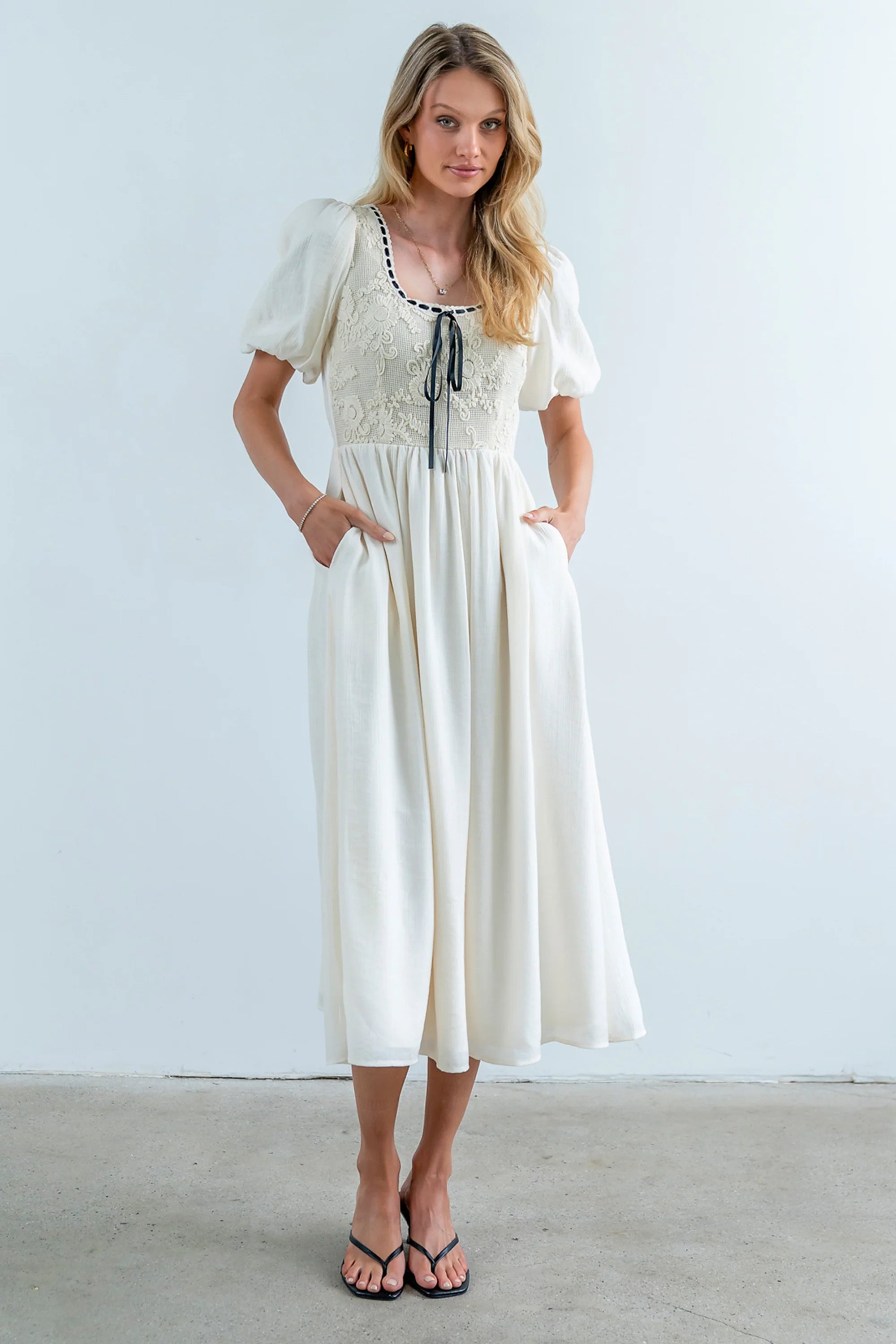 Camryn Embroidered Maxi Dress