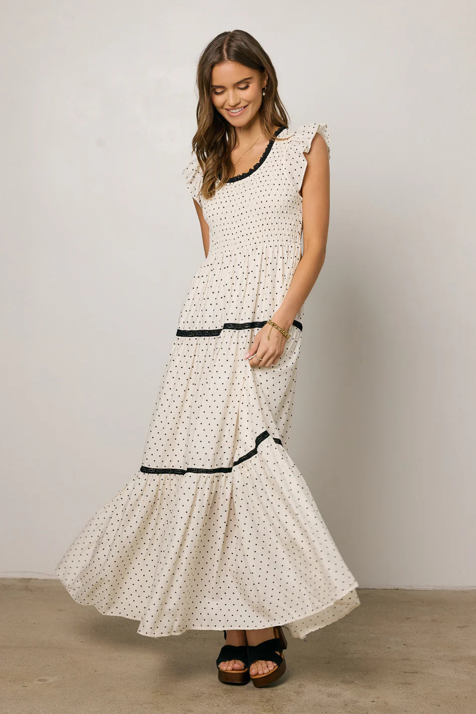 Faraday Polka Dot Maxi Dress FINAL SALE