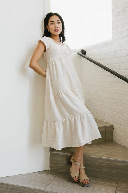 Winifred Textured Midi Dress FINAL SALE