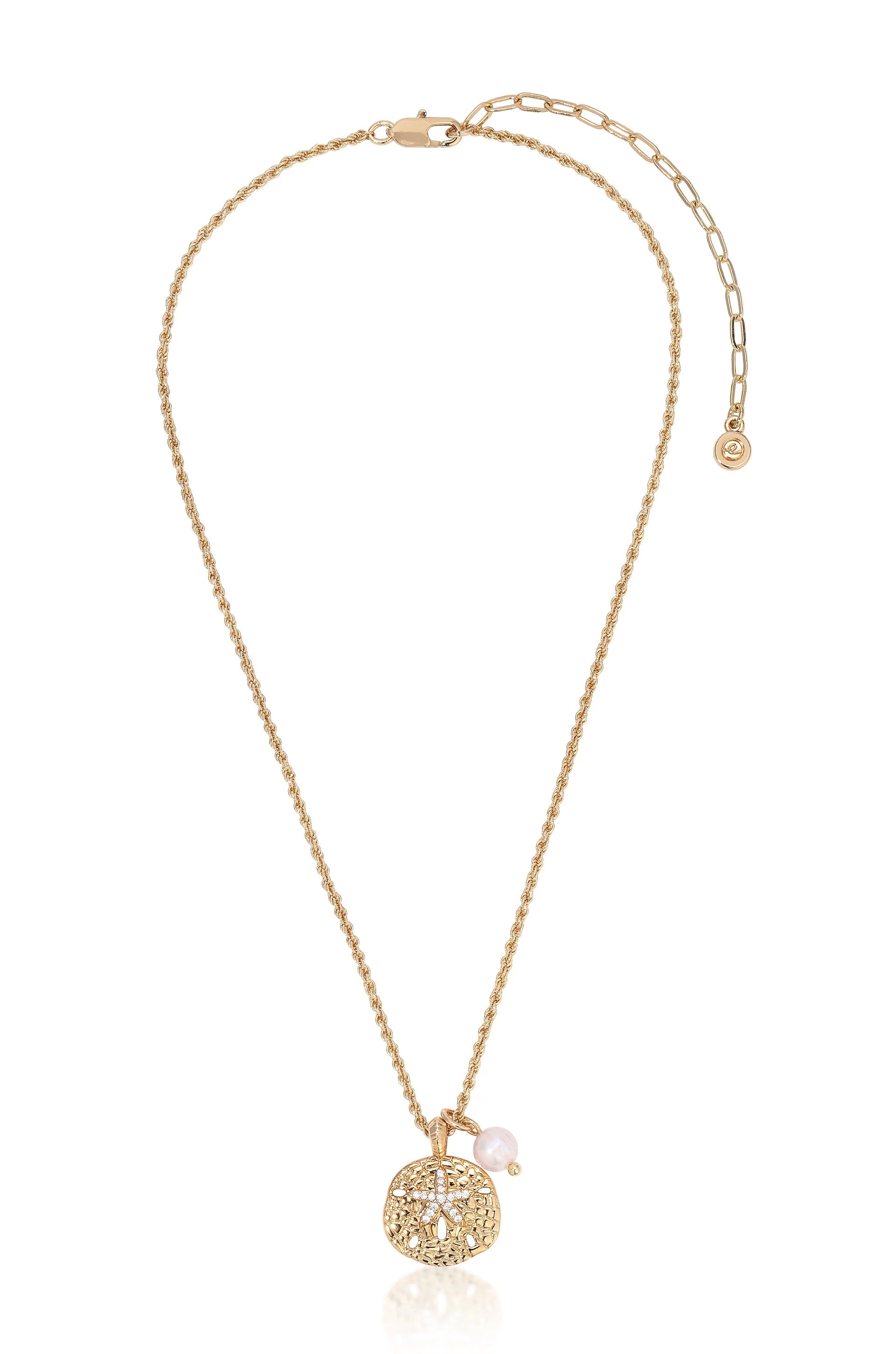 Sand Dollar Charm Necklace