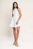 ALWAYS ADORABLE WHITE MINI DRESS