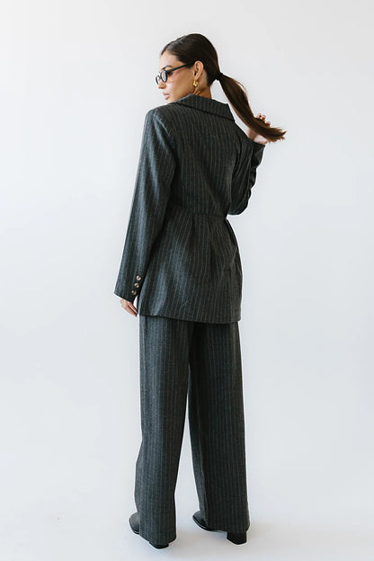 Joey Pinstripe Baggy Pants