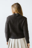 Bostyn Knit Sweater in Brown FINAL SALE