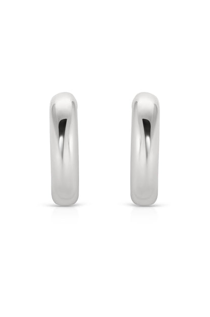 Small Thick Classic Hoops