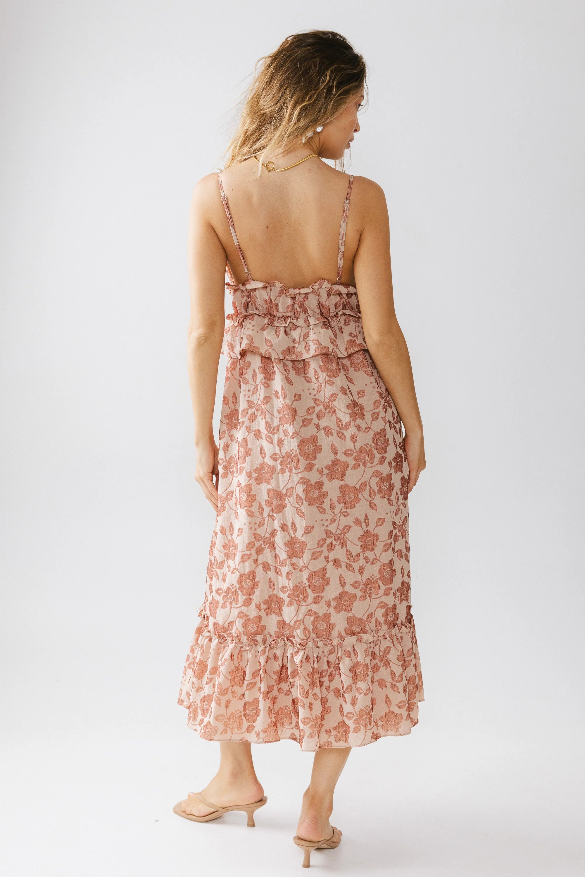Francis Floral Midi Dress FINAL SALE