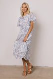 Theresa Floral Midi Dress FINAL SALE