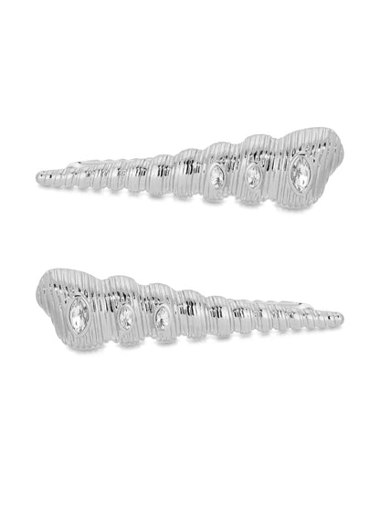 Capri Shell Barrette Set