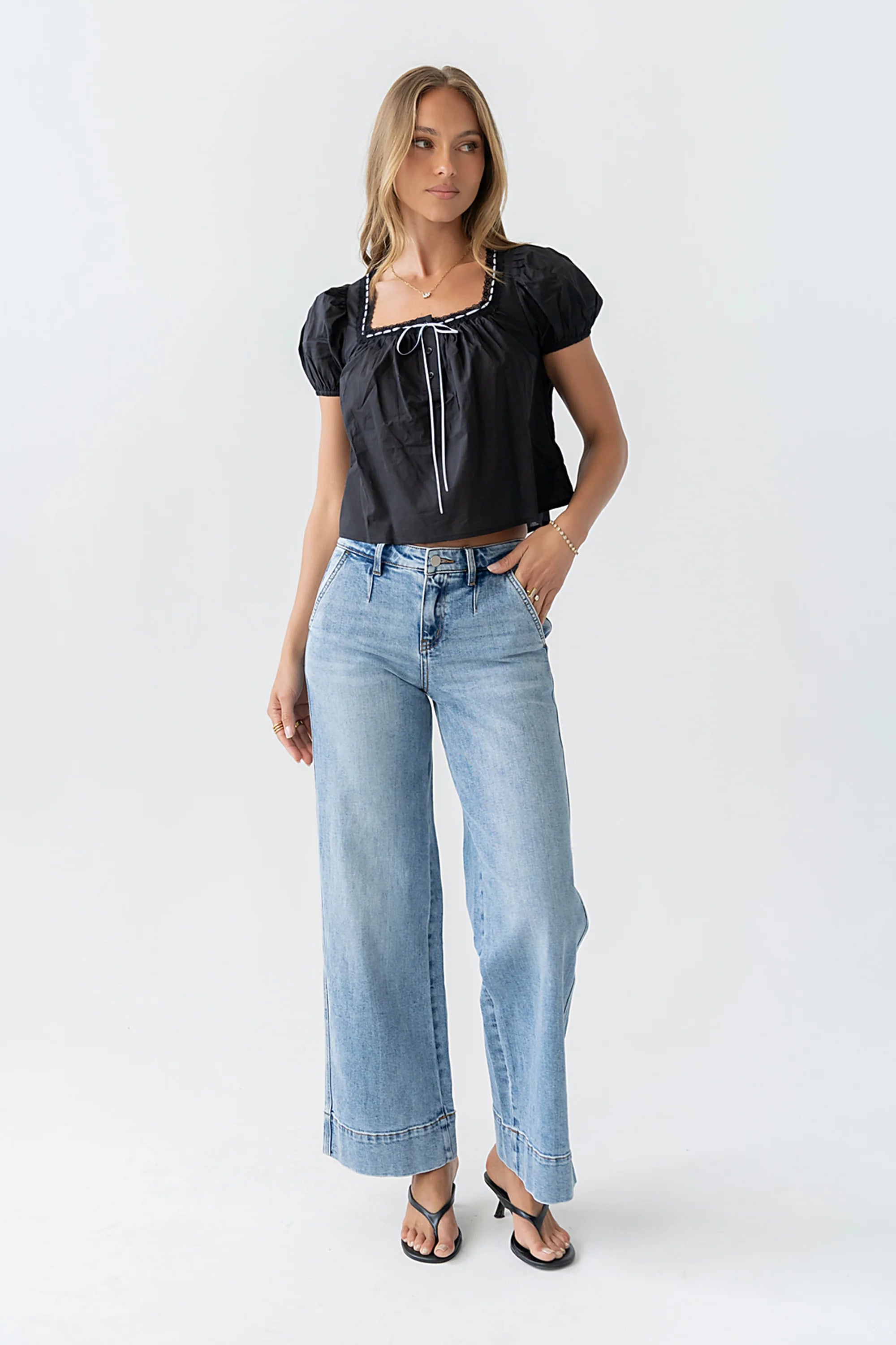 Sierra Wide Leg Jeans