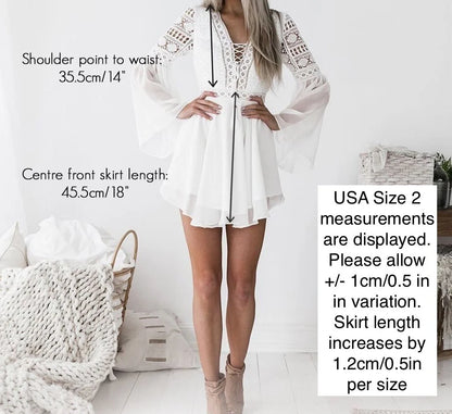 Alyse Dress White