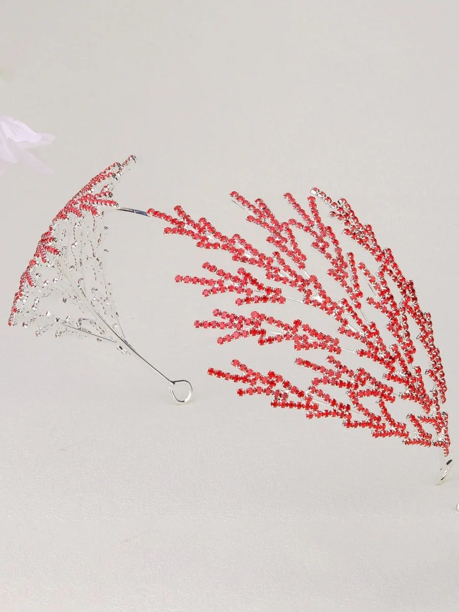 Metal Super Shiny Rhinestone Wide Headband Hair Accessories