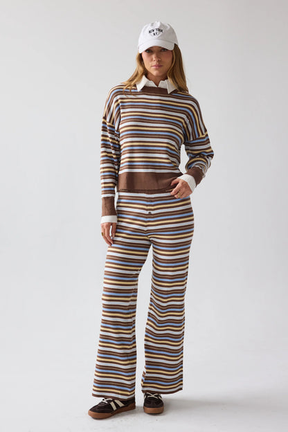 Nancy Striped Flare Pants FINAL SALE