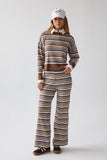 Nancy Striped Flare Pants FINAL SALE