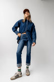 Elliot Cuffed Straight Leg Jeans FINAL SALE