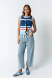 Roxie Striped Sweater Vest