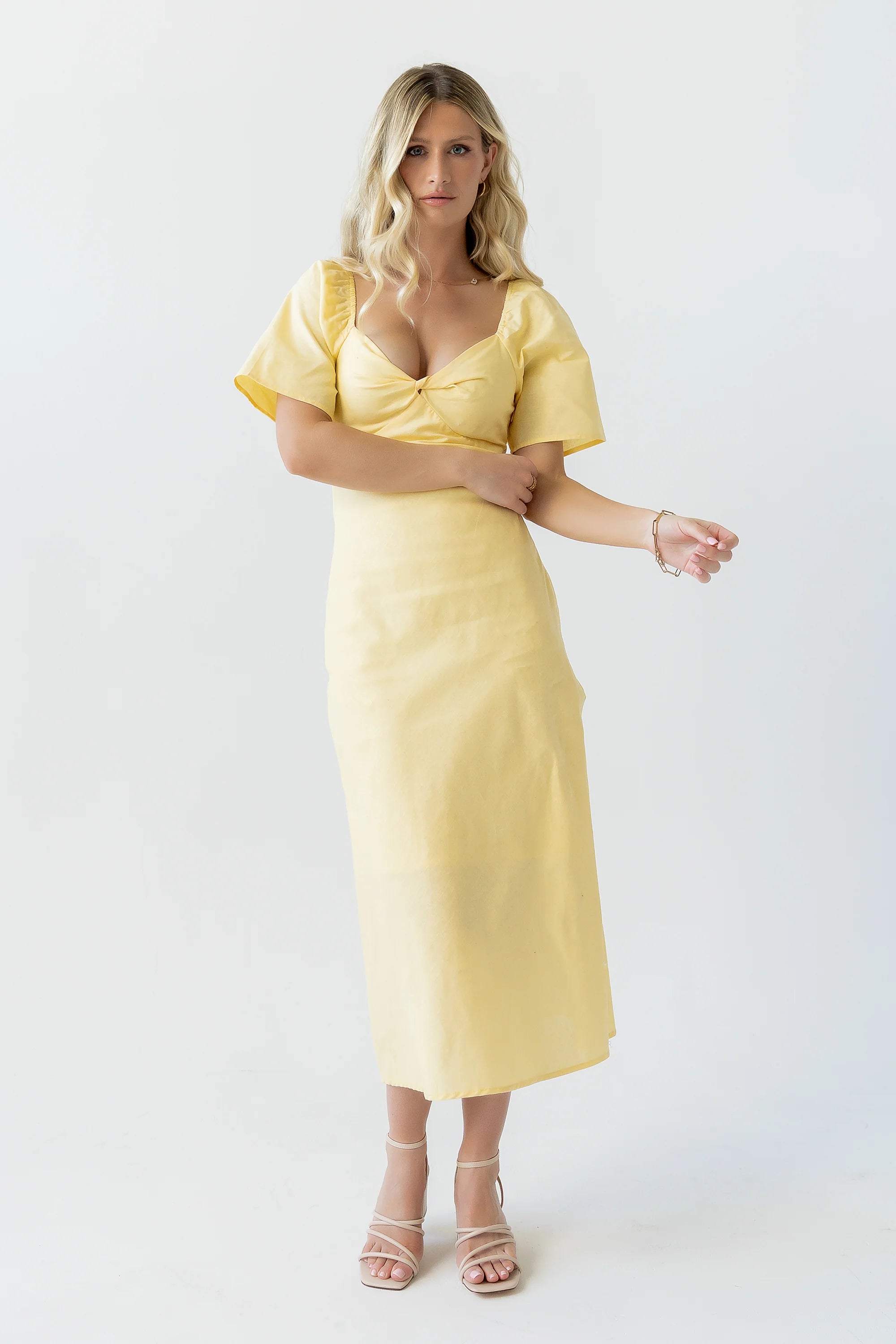 Brett Twist Midi Dress