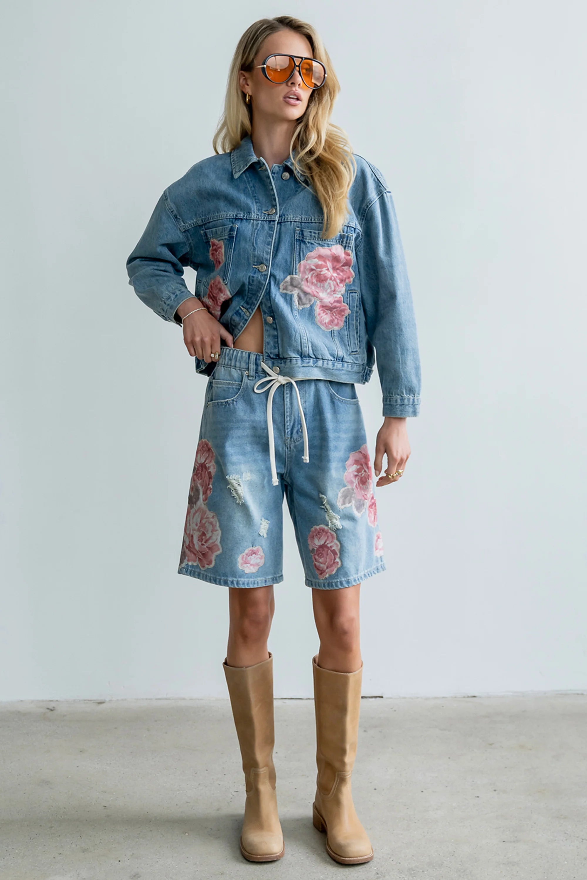 Valarie Floral Bermuda Shorts