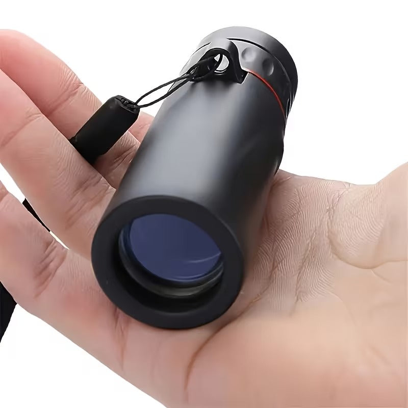 a portable handheld monocular telescope